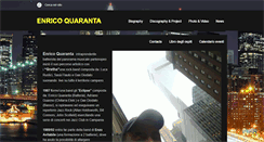 Desktop Screenshot of enricoquaranta.com